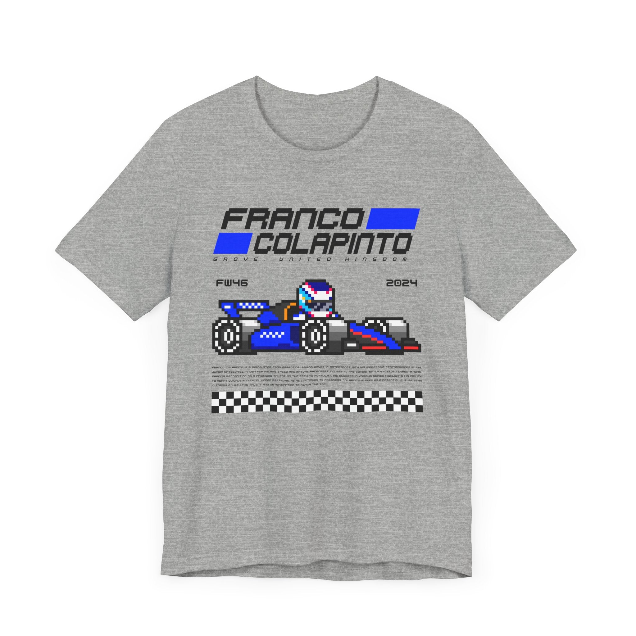 Franco Colapinto 8-bit Team T-shirt