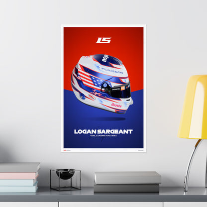 Logan Sargeant Signature Poster