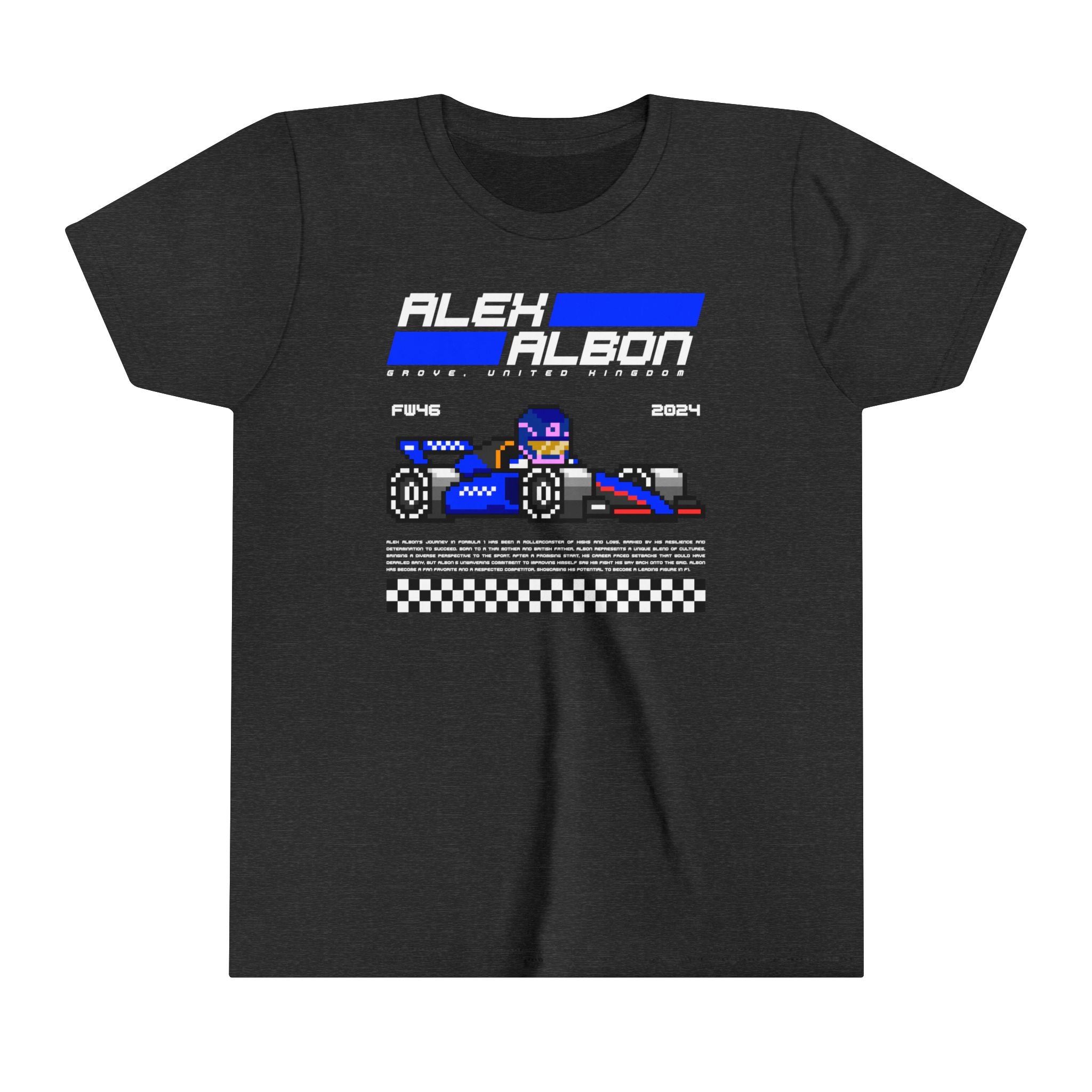 Alex Albon 8-bit Team Youth T-shirt