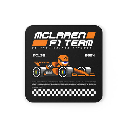 McLaren 8-bit Team Cork Coaster