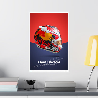 Liam Lawson Signature Poster