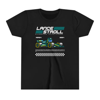 Lance Stroll 8-bit Team Youth T-shirt