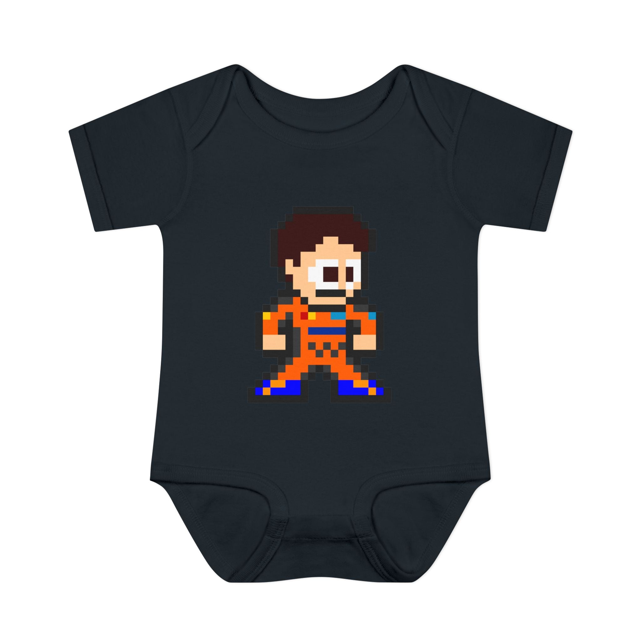 8-bit Oscar Piastri Baby Bodysuit