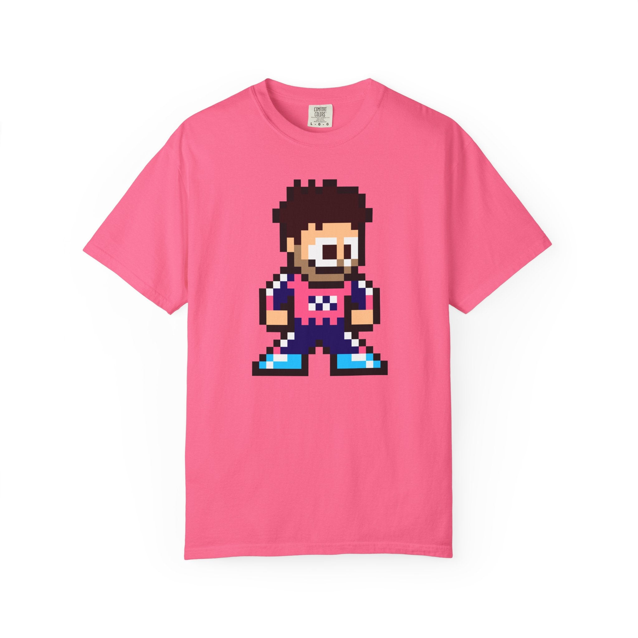 8-bit Franco Colapinto Adult Heavyweight 100% Cotton T-shirt