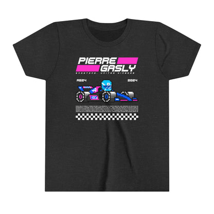 Pierre Gasly 8-bit Team Youth T-shirt