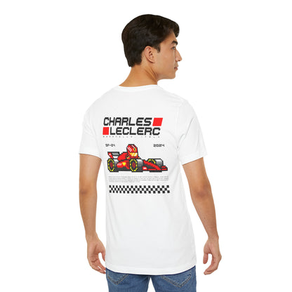 Charles Leclerc 8-bit Team T-shirt