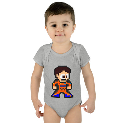 8-bit Oscar Piastri Baby Bodysuit