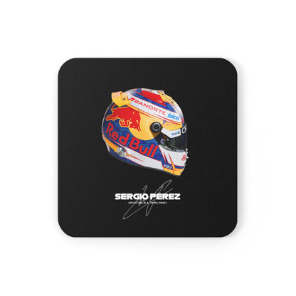 Sergio Perez Signature Cork Coaster