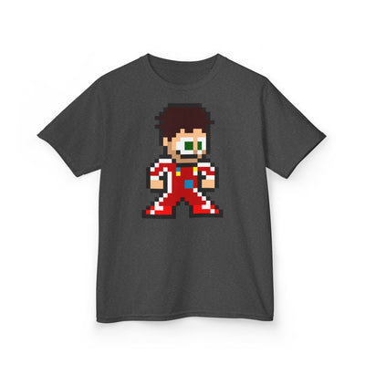 8-bit Charles Leclerc Kids Tee