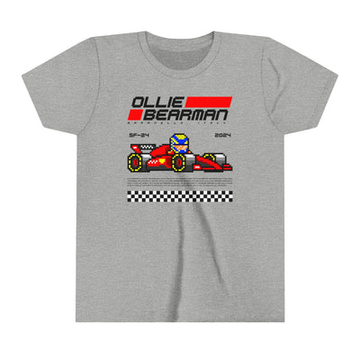 Ollie Bearman 8-bit Team Youth T-shirt