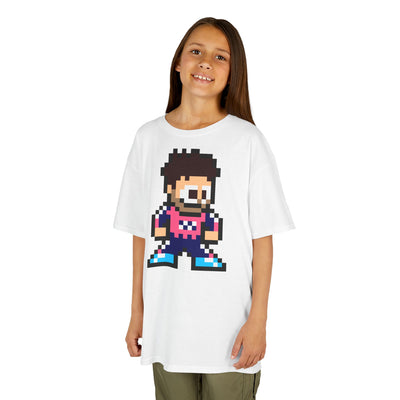 8-bit Franco Colapinto Kids Tee