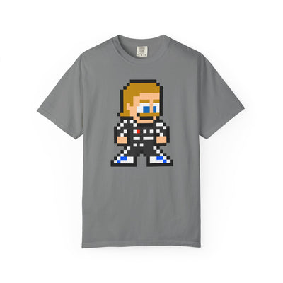 8-bit Valtteri Bottas Adult Heavyweight 100% Cotton T-shirt