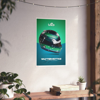 Valtteri Bottas Signature Poster