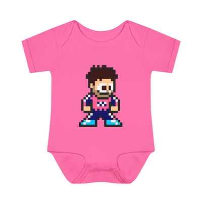8-bit Franco Colapinto Baby Bodysuit