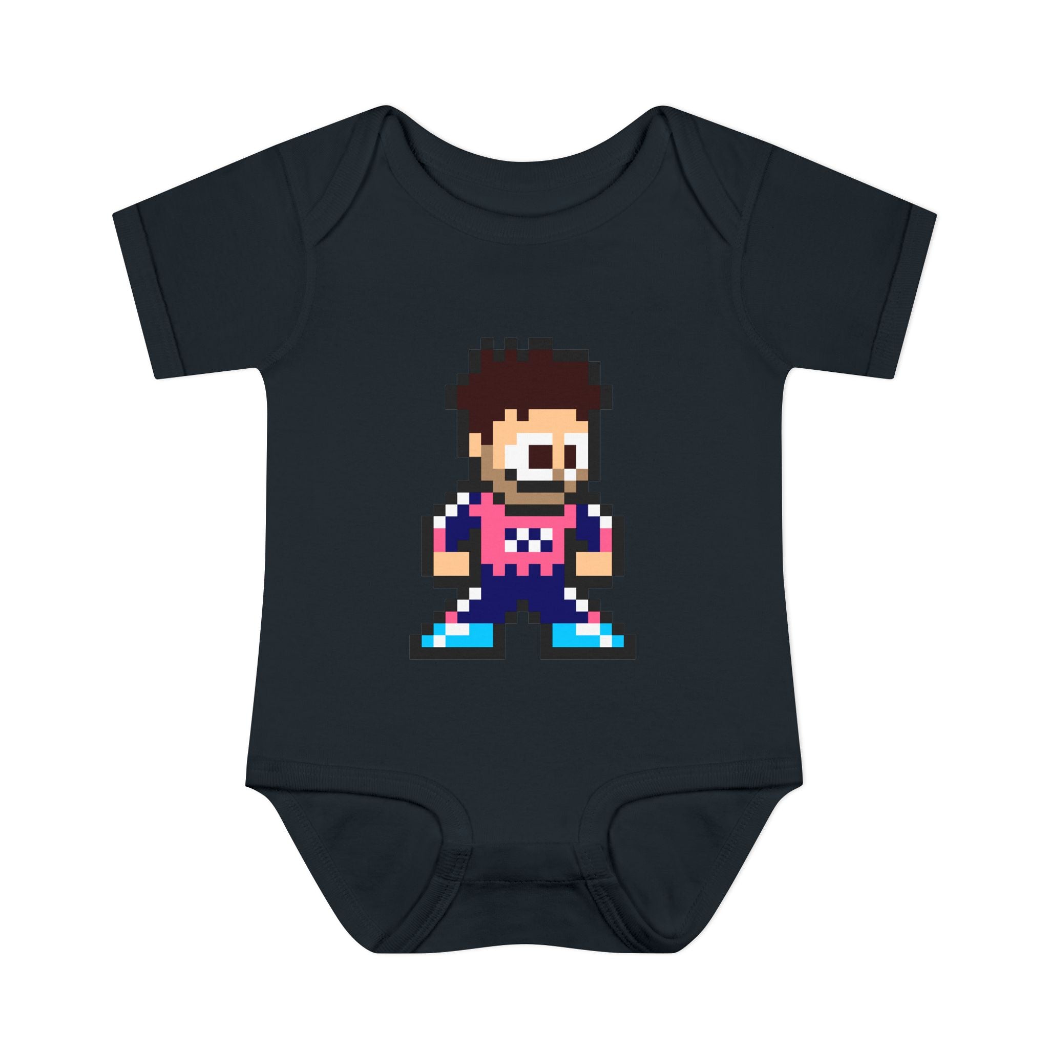 8-bit Franco Colapinto Baby Bodysuit
