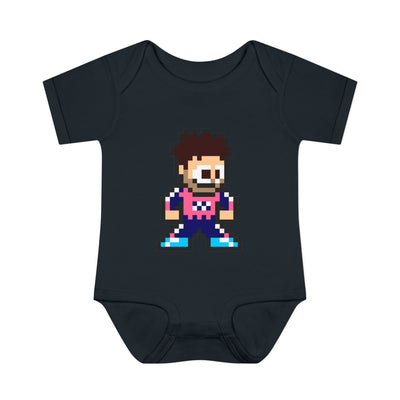 8-bit Franco Colapinto Baby Bodysuit