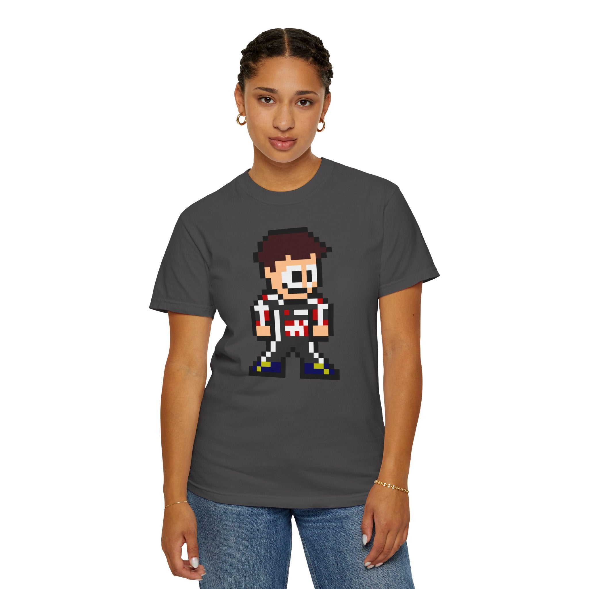 8-bit Ollie Bearman Adult Heavyweight 100% Cotton T-shirt