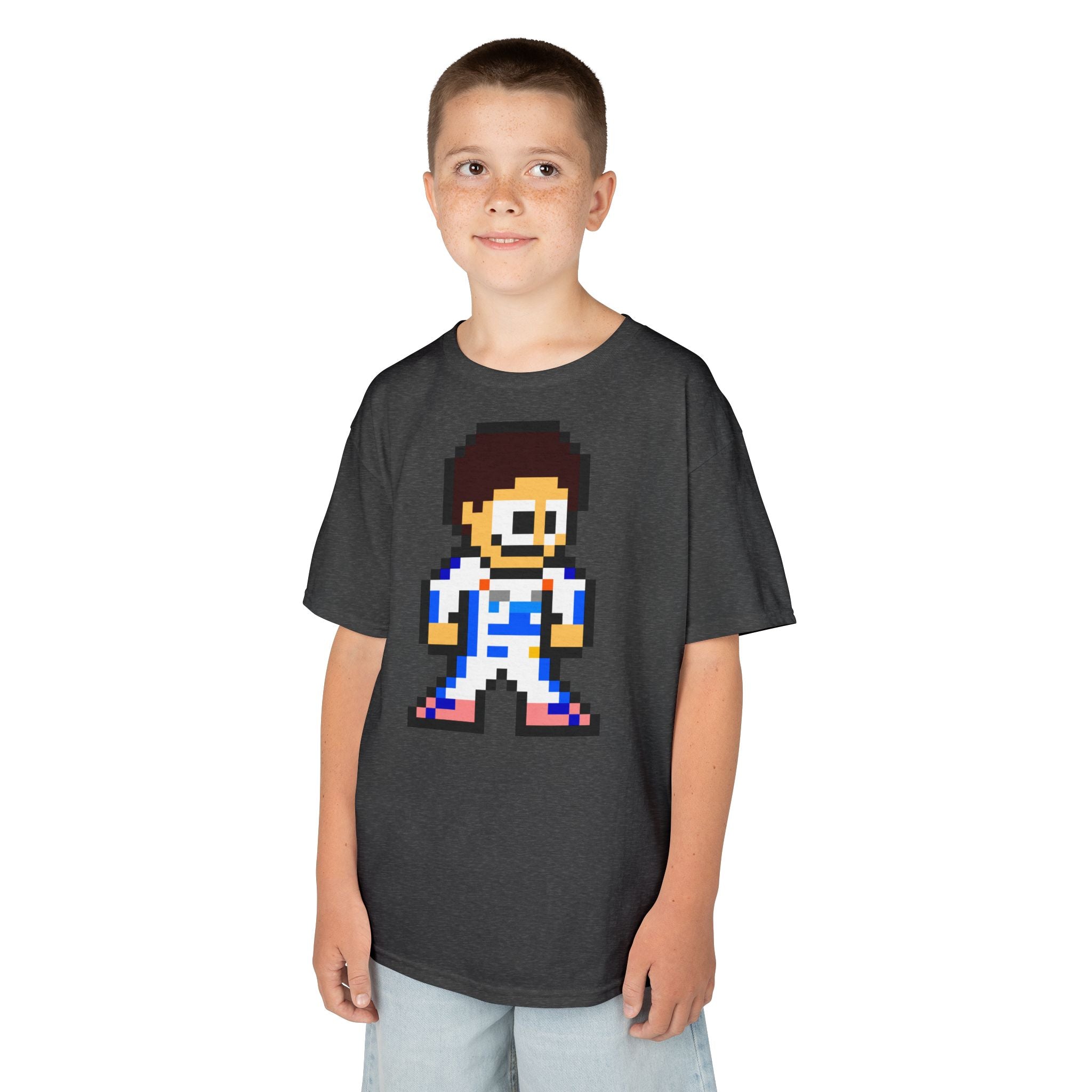 8-bit Alex Albon Kids Tee