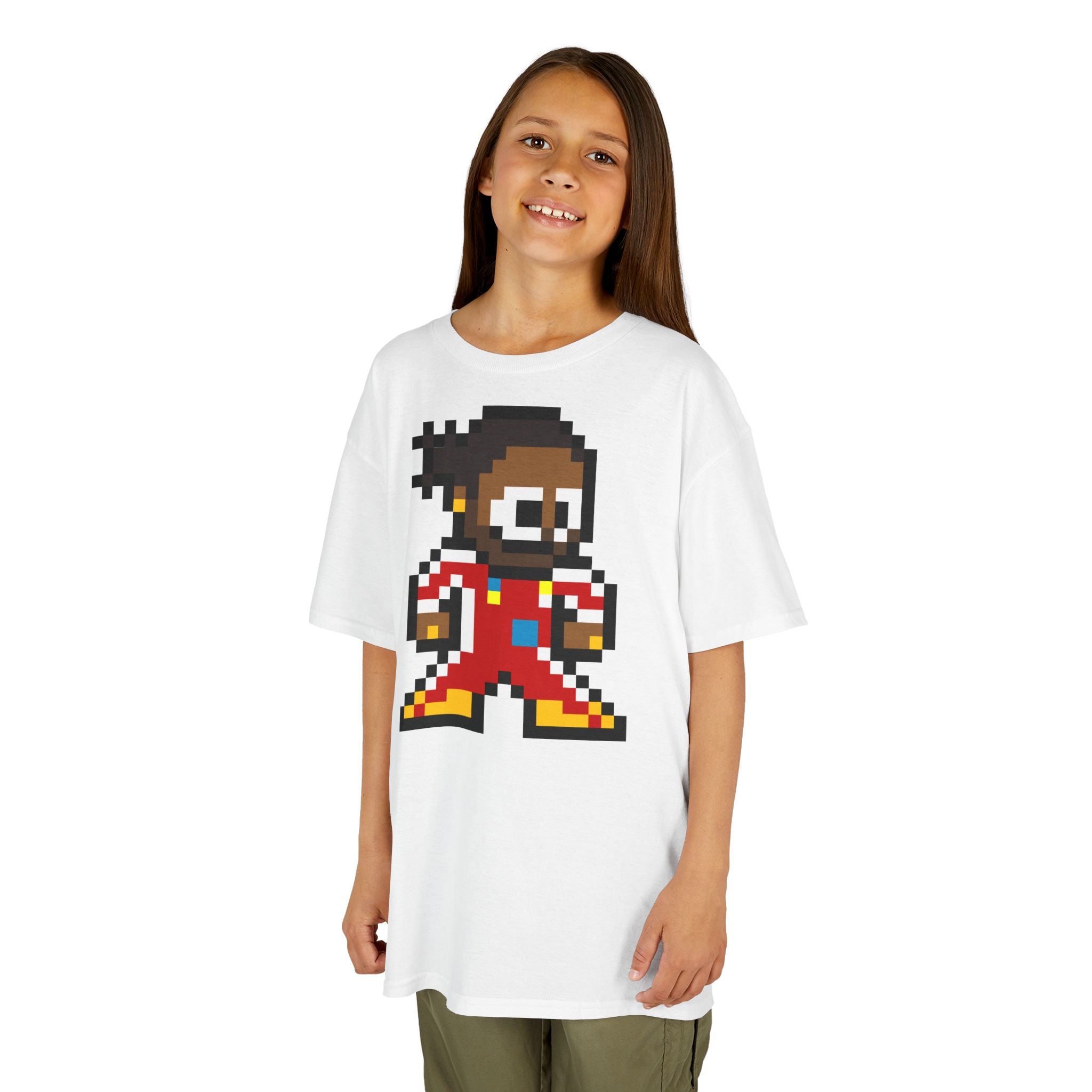 8-bit Lewis Hamilton Kids Tee