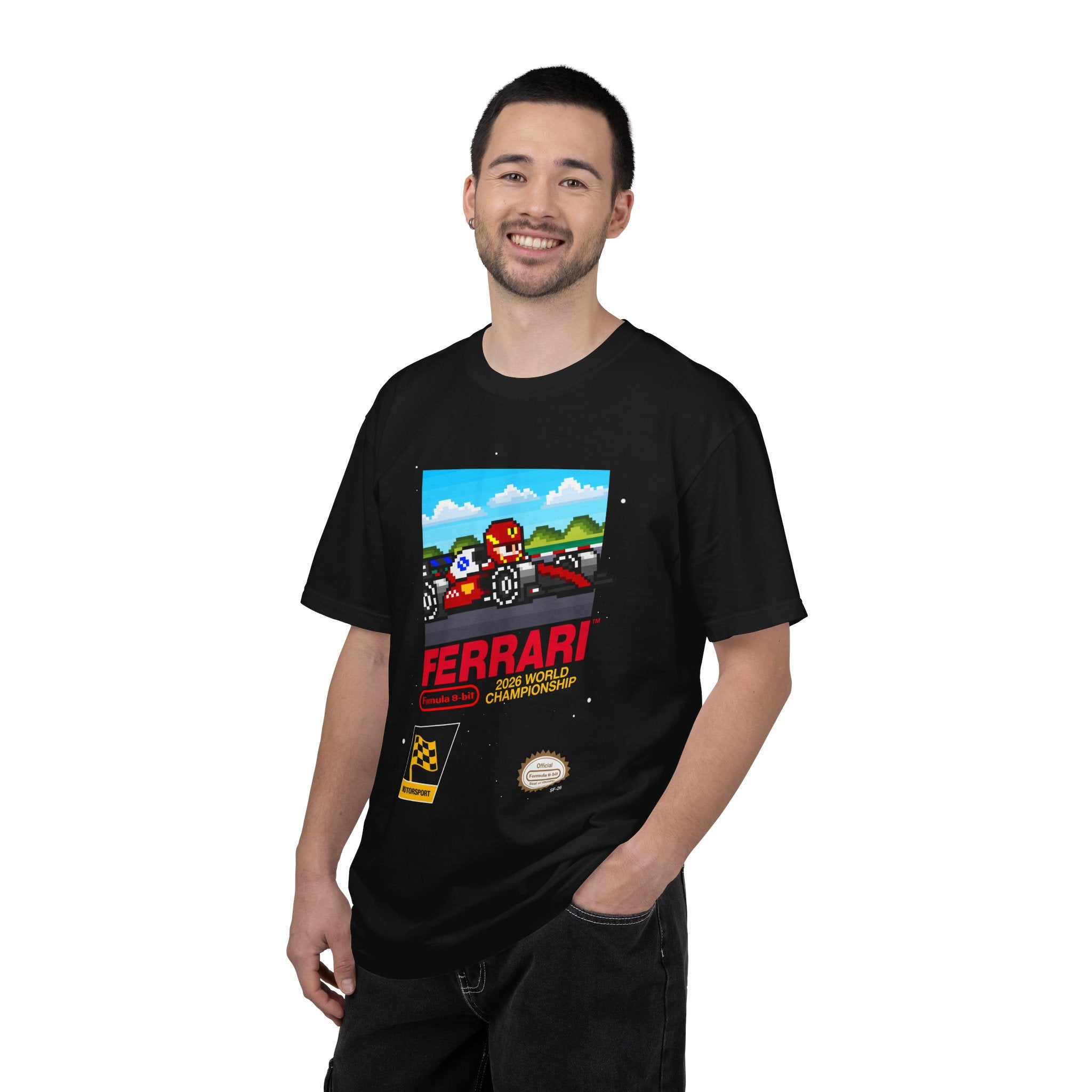 Ferrari 8-bit Game T-shirt