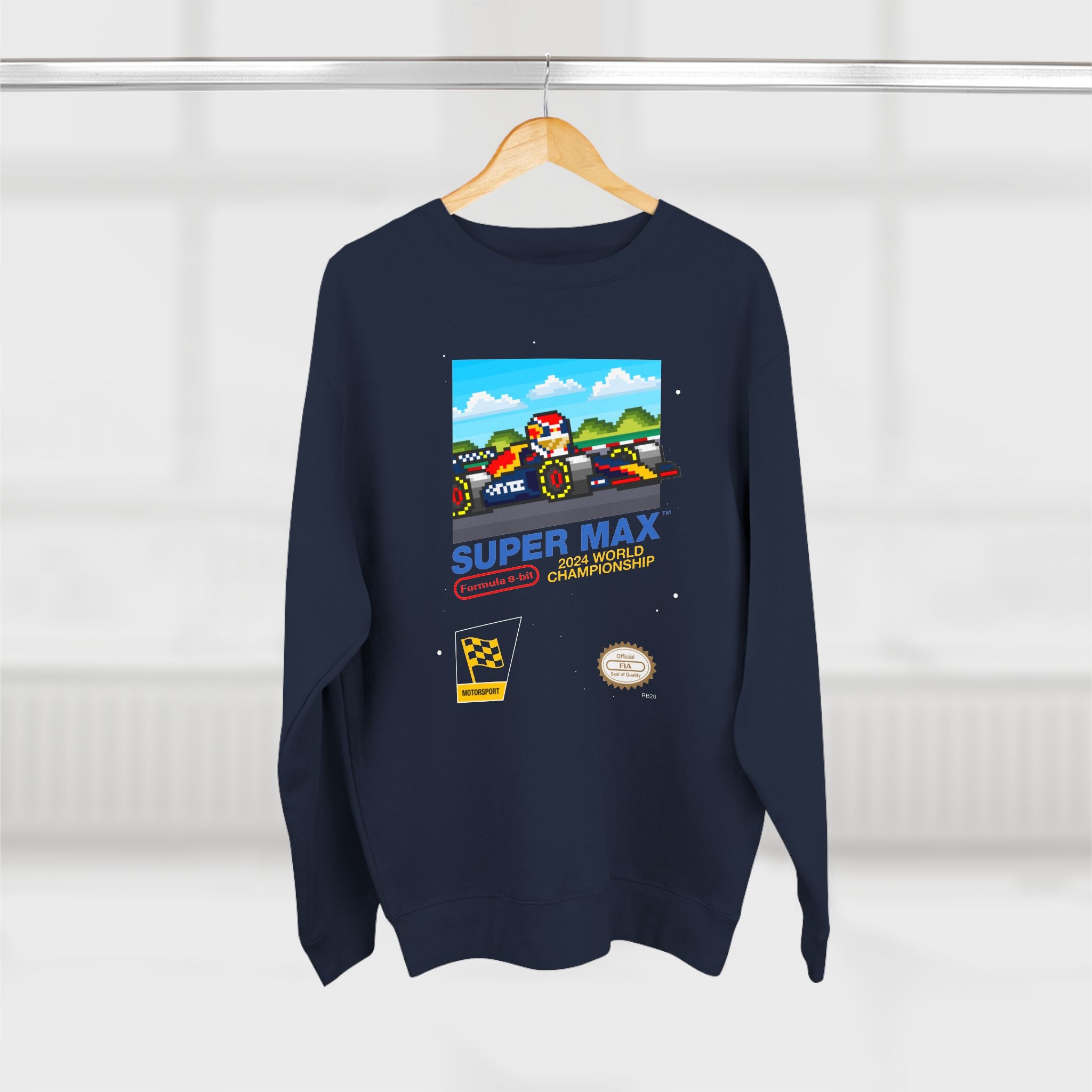 Super Max 8-bit Game Sweatshirt