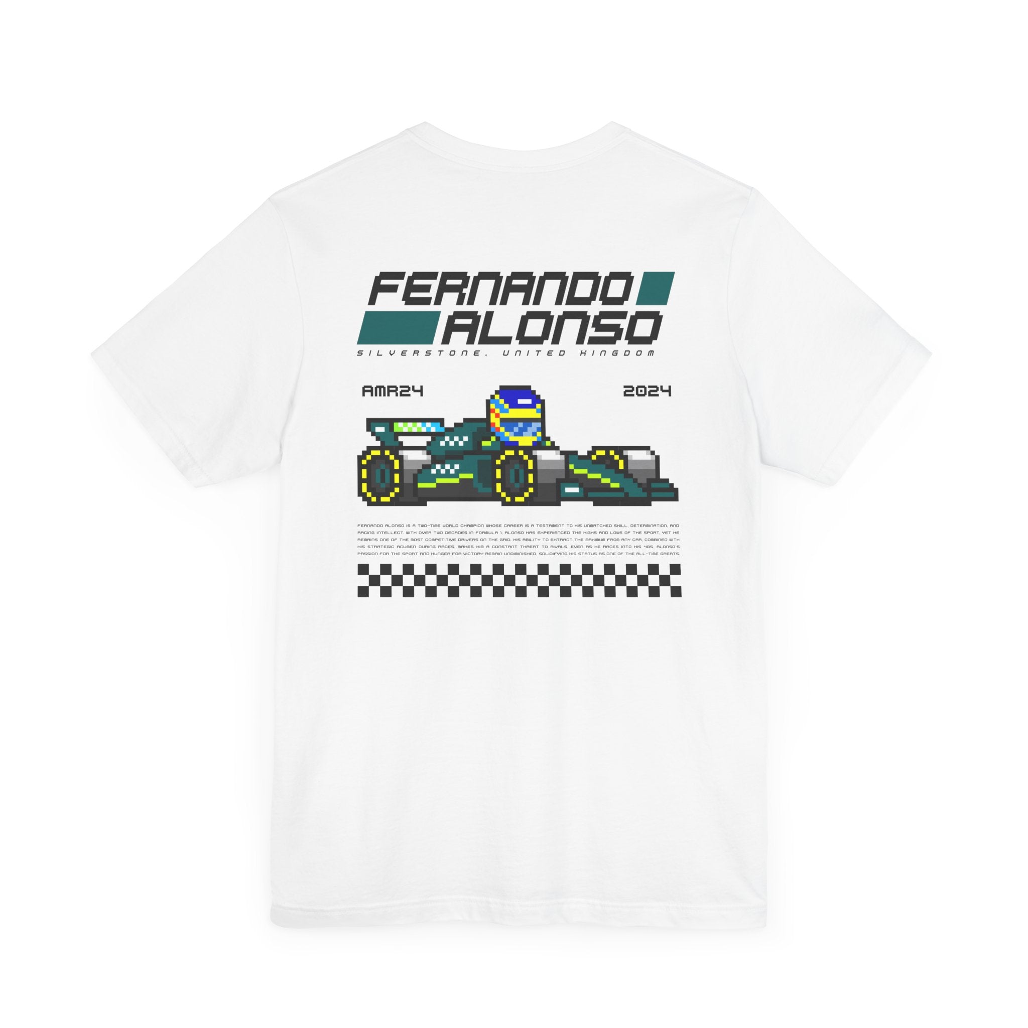 Fernando Alonso 8-bit Team T-shirt