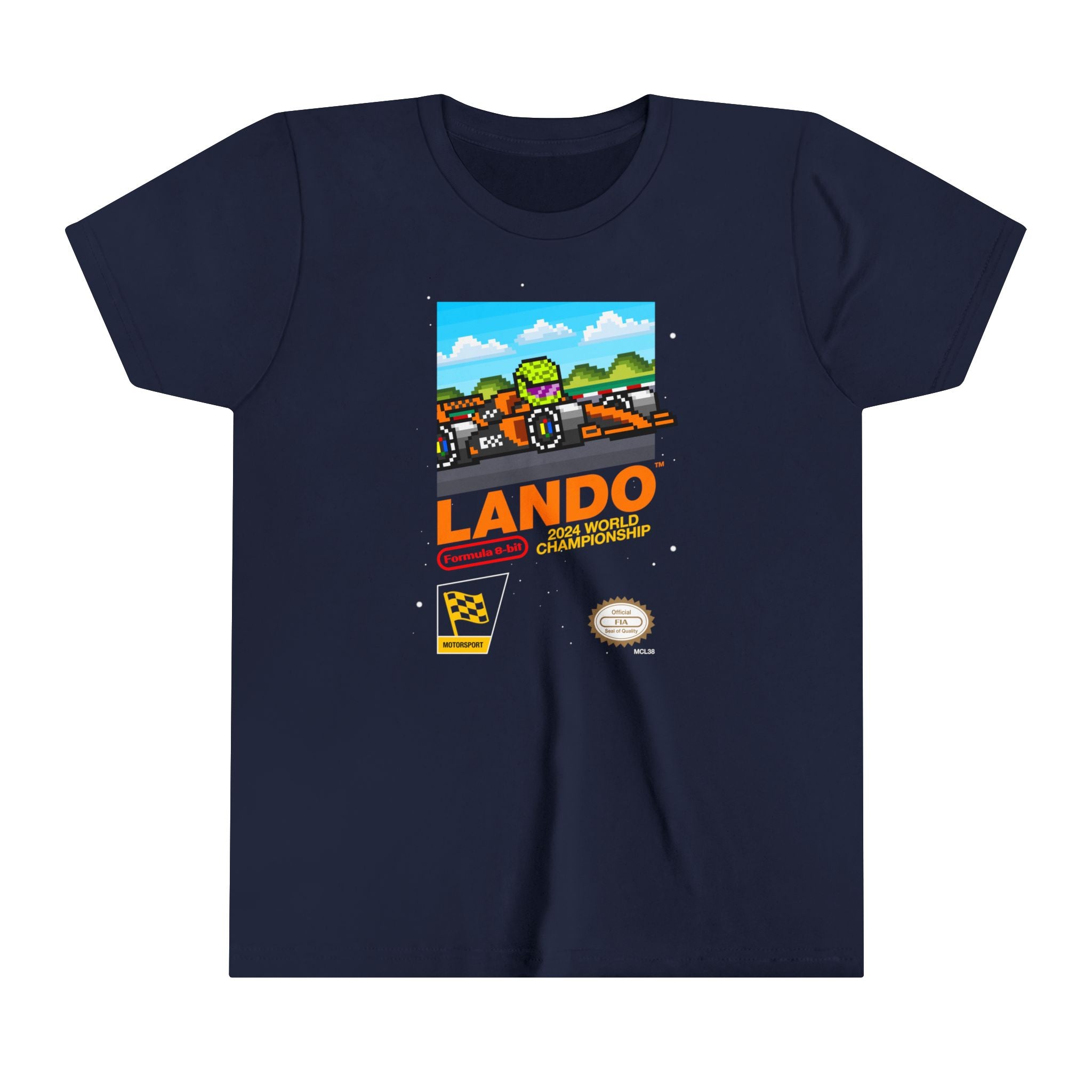 Lando 8-bit Game Youth T-shirt