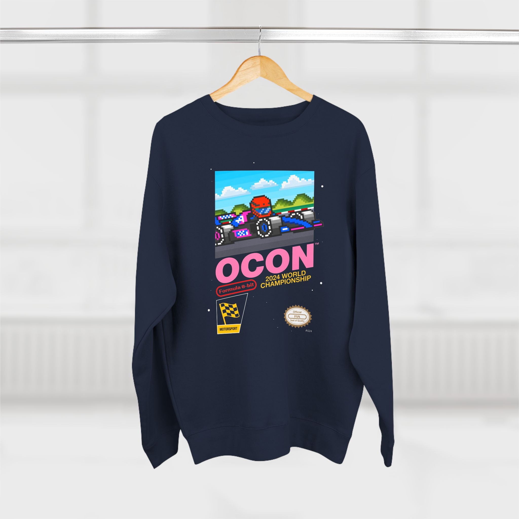 Ocon 8-bit Game Sweatshirt