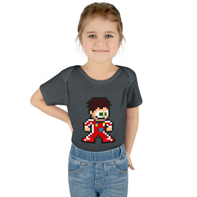 8-bit Charles Leclerc Baby Bodysuit