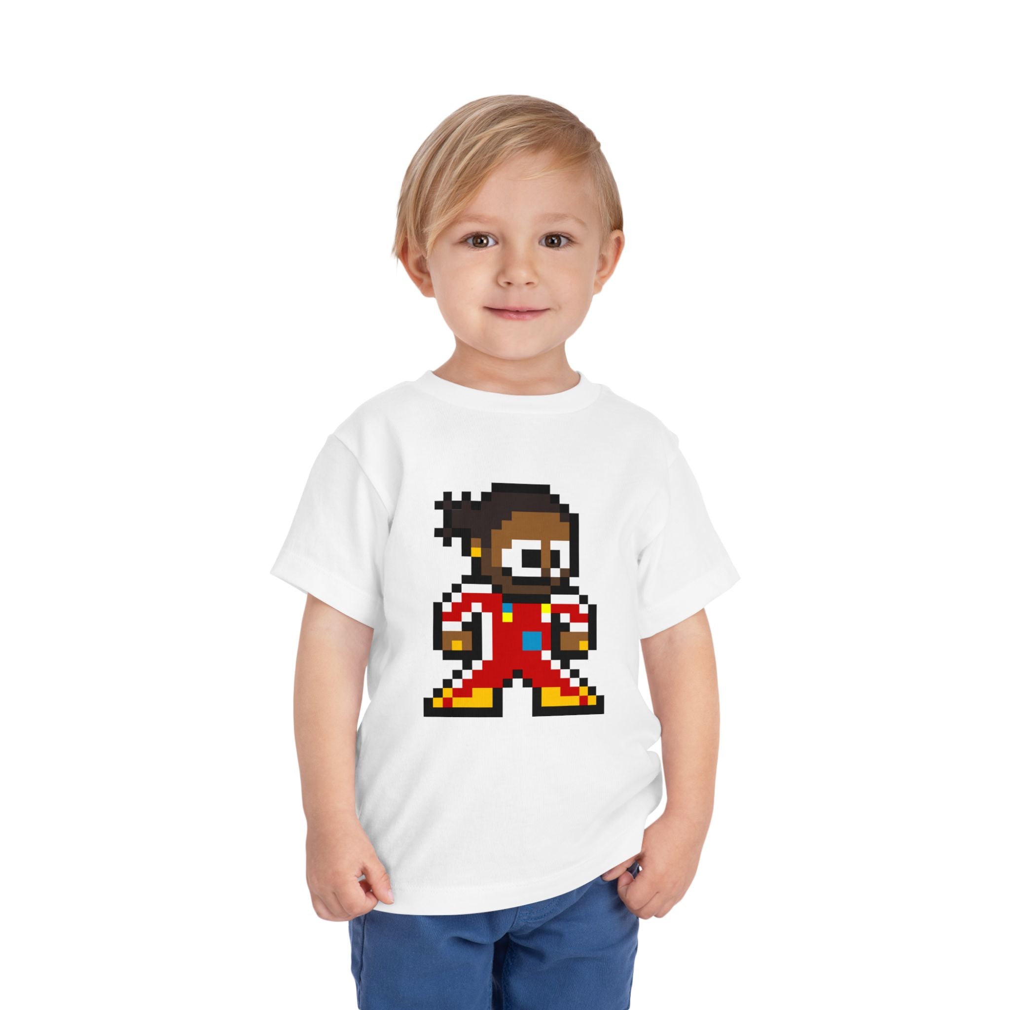 8-bit Lewis Hamilton Toddler Tee