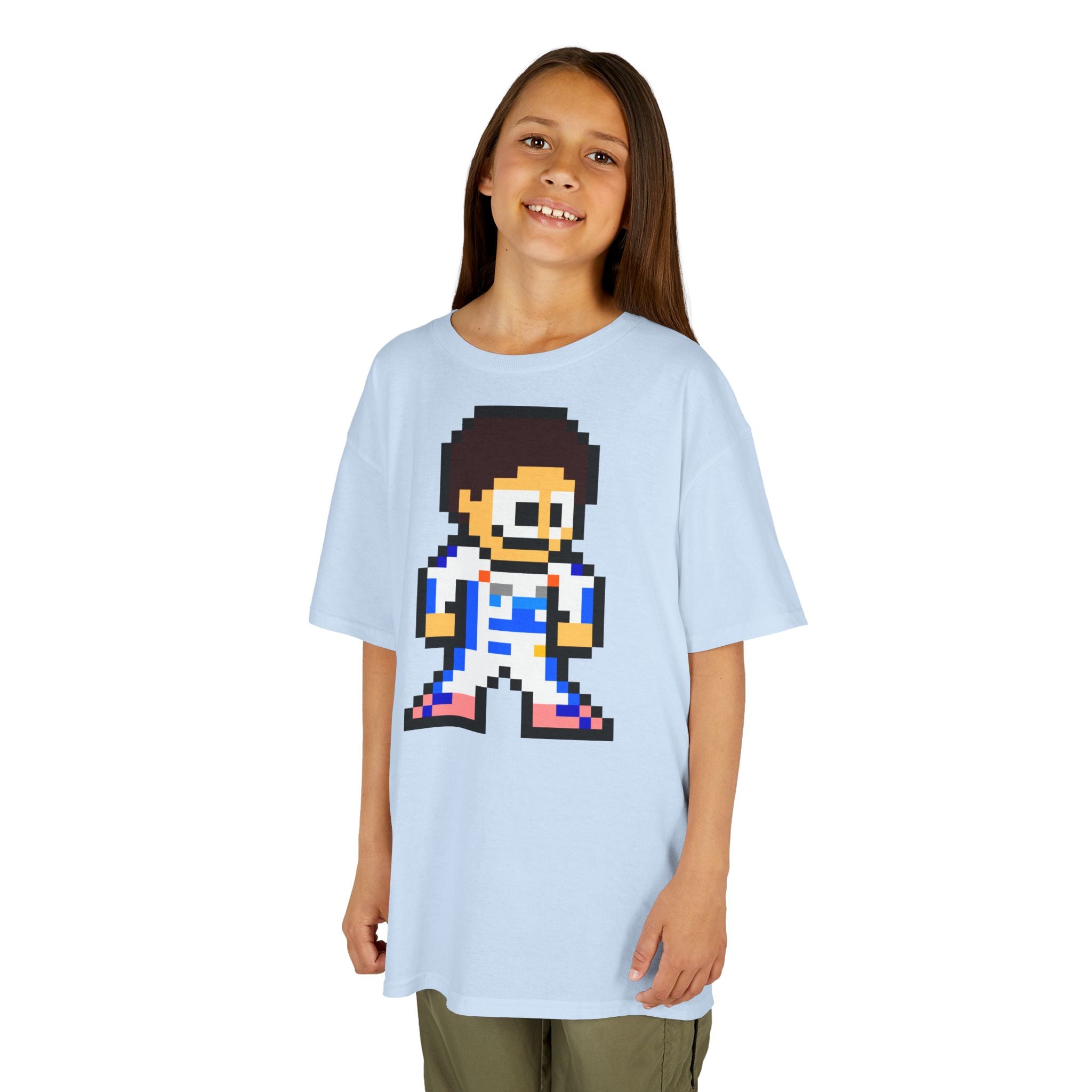 8-bit Alex Albon Kids Tee
