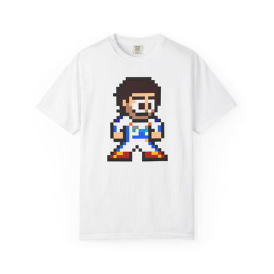 8-bit Carlos Sainz Adult Heavyweight 100% Cotton T-shirt