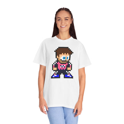 8-bit Pierre Gasly Adult Heavyweight 100% Cotton T-shirt