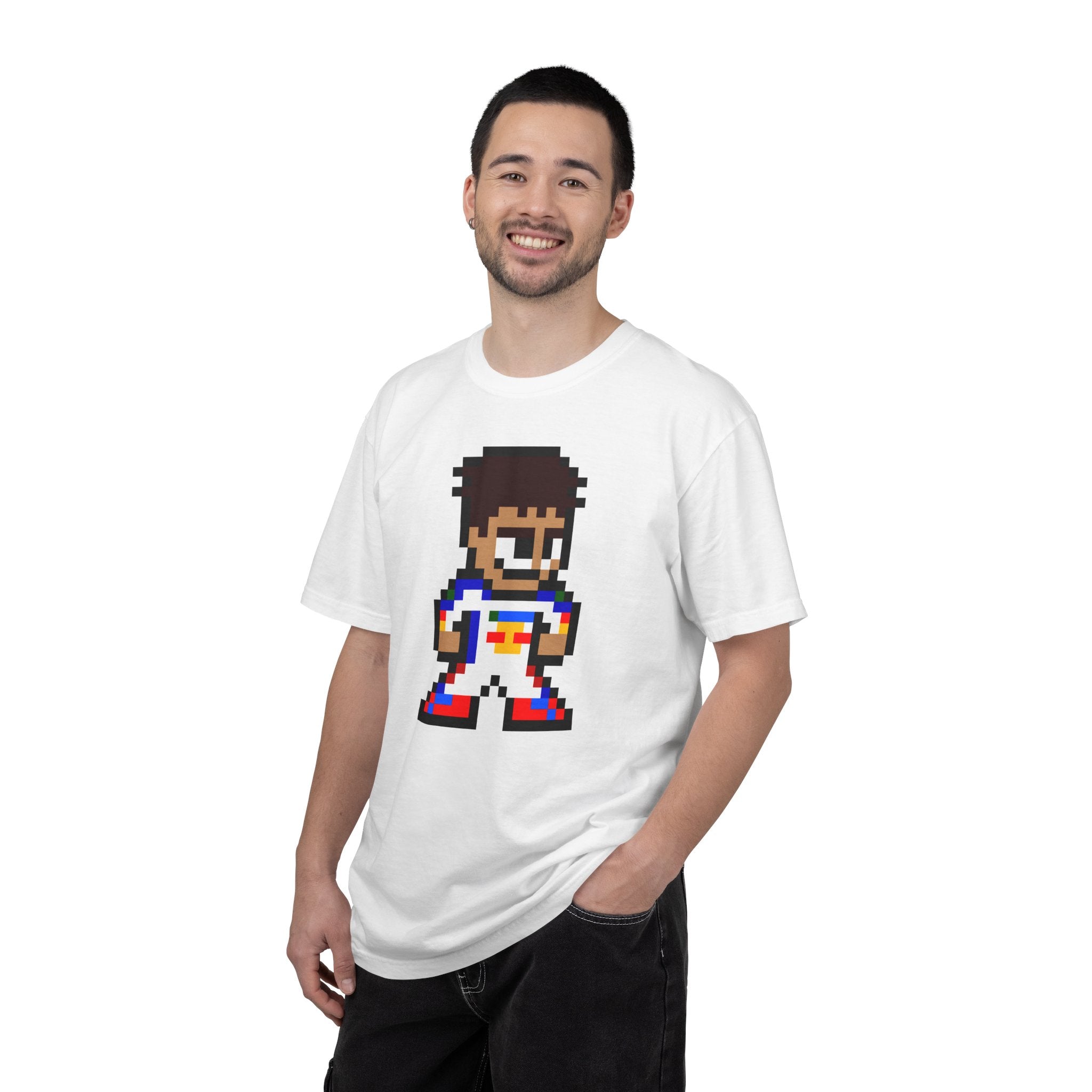 8-bit Arvid Lindblad Adult Heavyweight 100% Cotton T-shirt