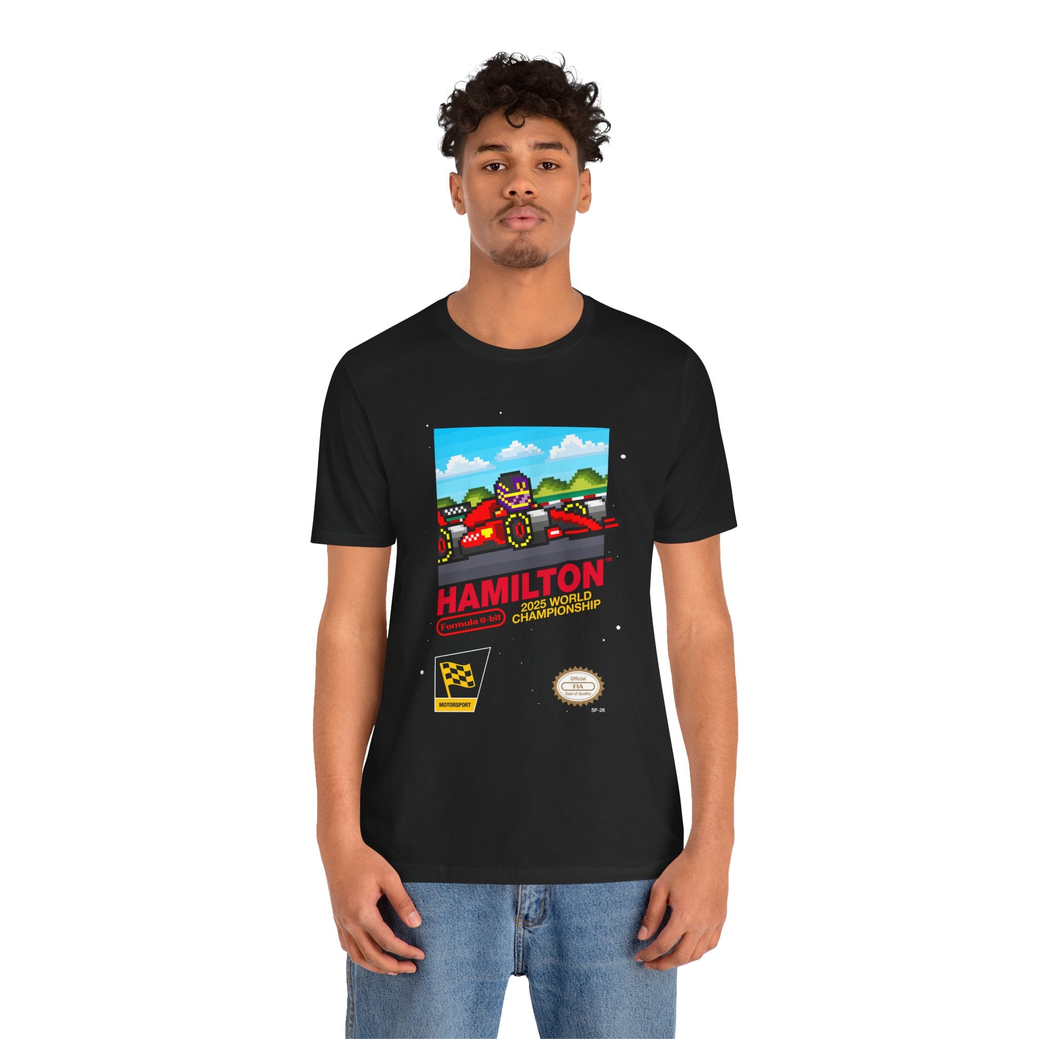 Hamilton 8-bit Game T-shirt