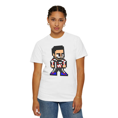 8-bit Esteban Ocon Adult Heavyweight 100% Cotton T-shirt