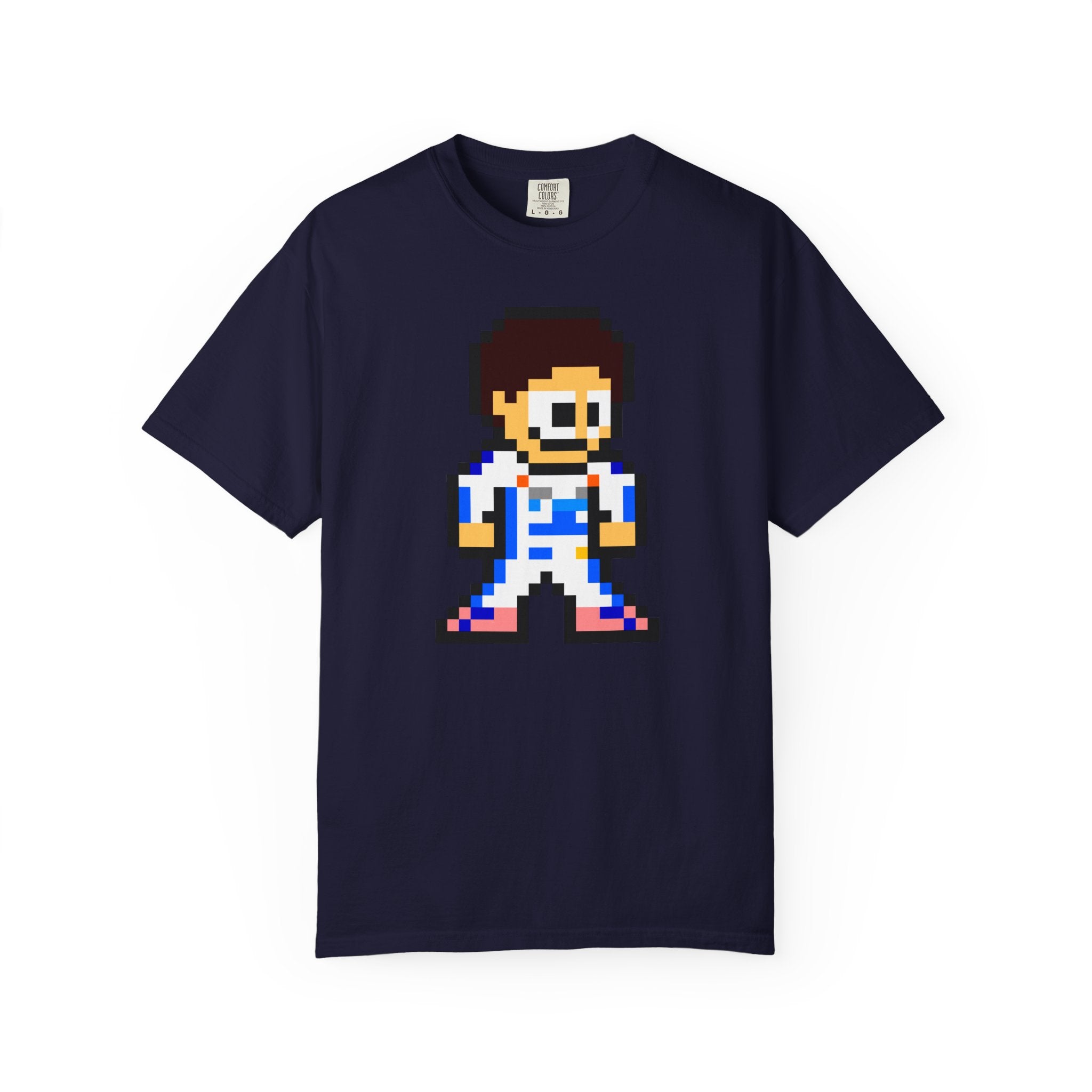 8-bit Alex Albon Adult Heavyweight 100% Cotton T-shirt