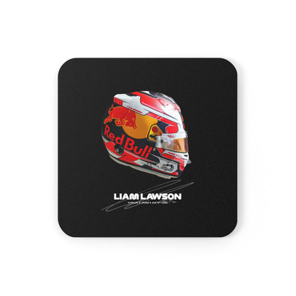 Liam Lawson Signature Cork Coaster