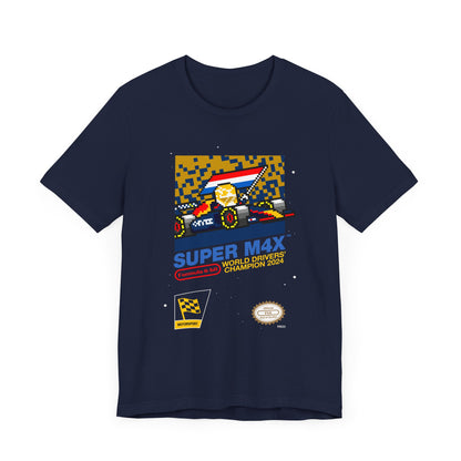 Super Max 8-bit Game T-shirt (2024 World Drivers' Champion Edition)