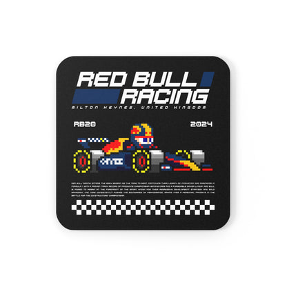 Red Bull 8-bit Team Cork Coaster