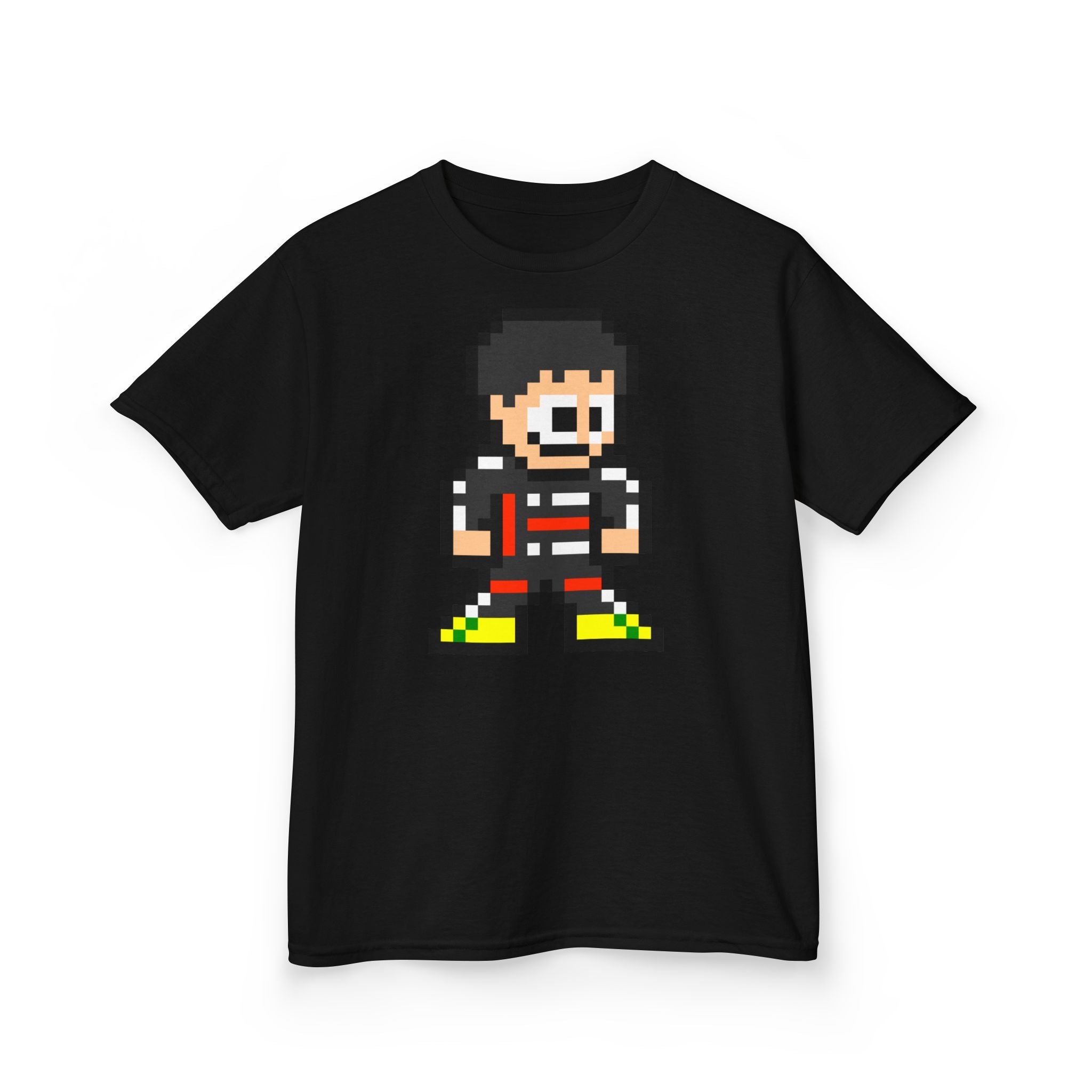 8-bit Gabriel Bortoleto Kids Tee