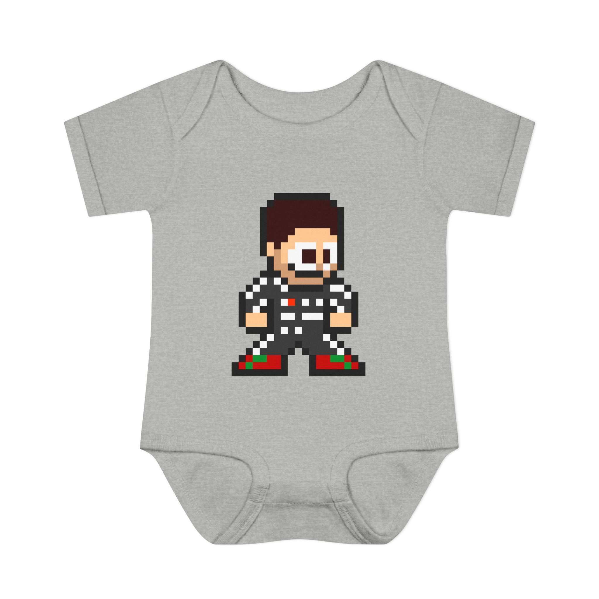8-bit Sergio Perez Baby Bodysuit