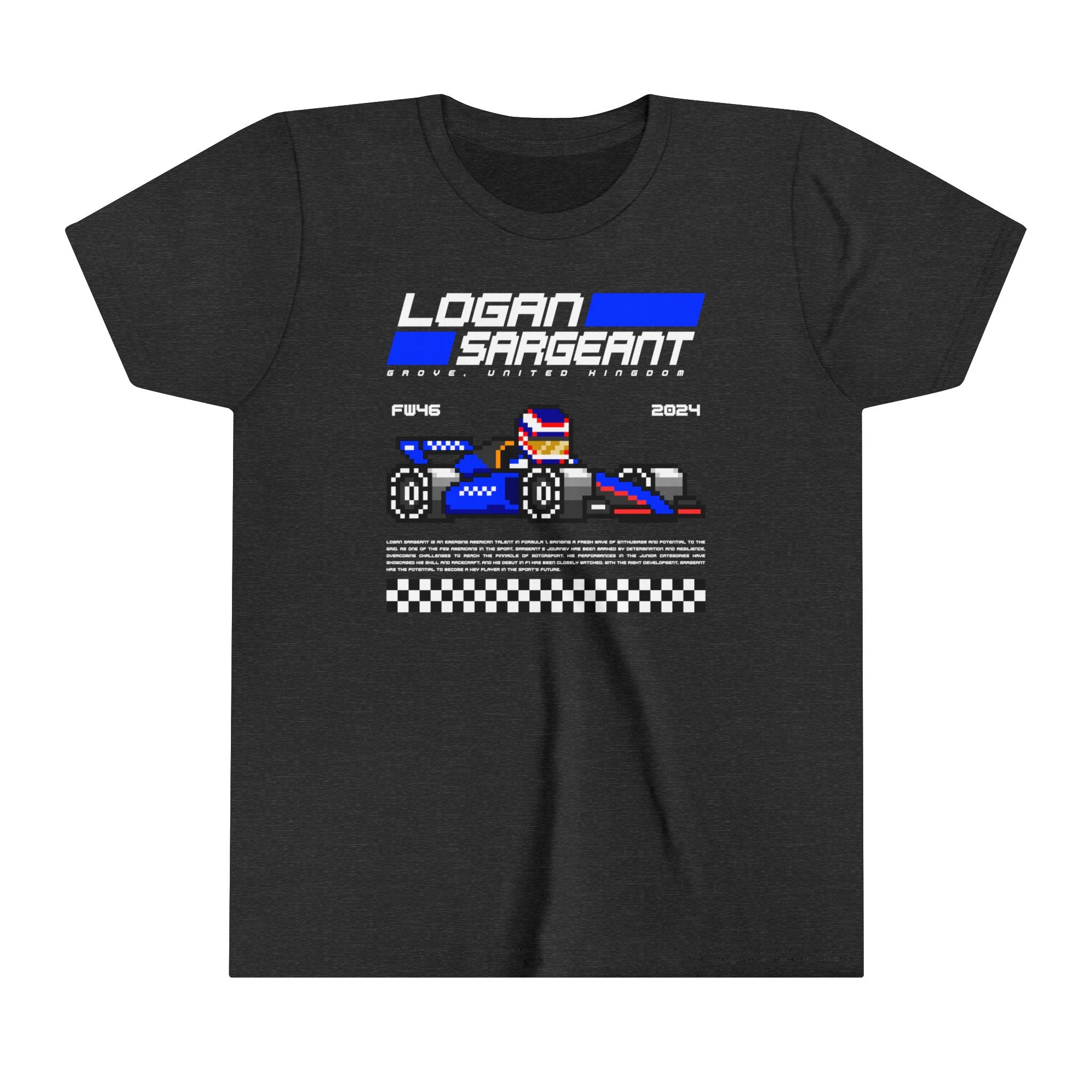 Logan Sargeant 8-bit Team Youth T-shirt