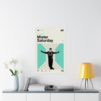 Mister Saturday Mid-century Poster