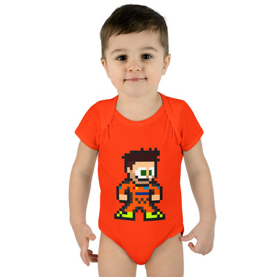 8-bit Lando Norris Baby Bodysuit