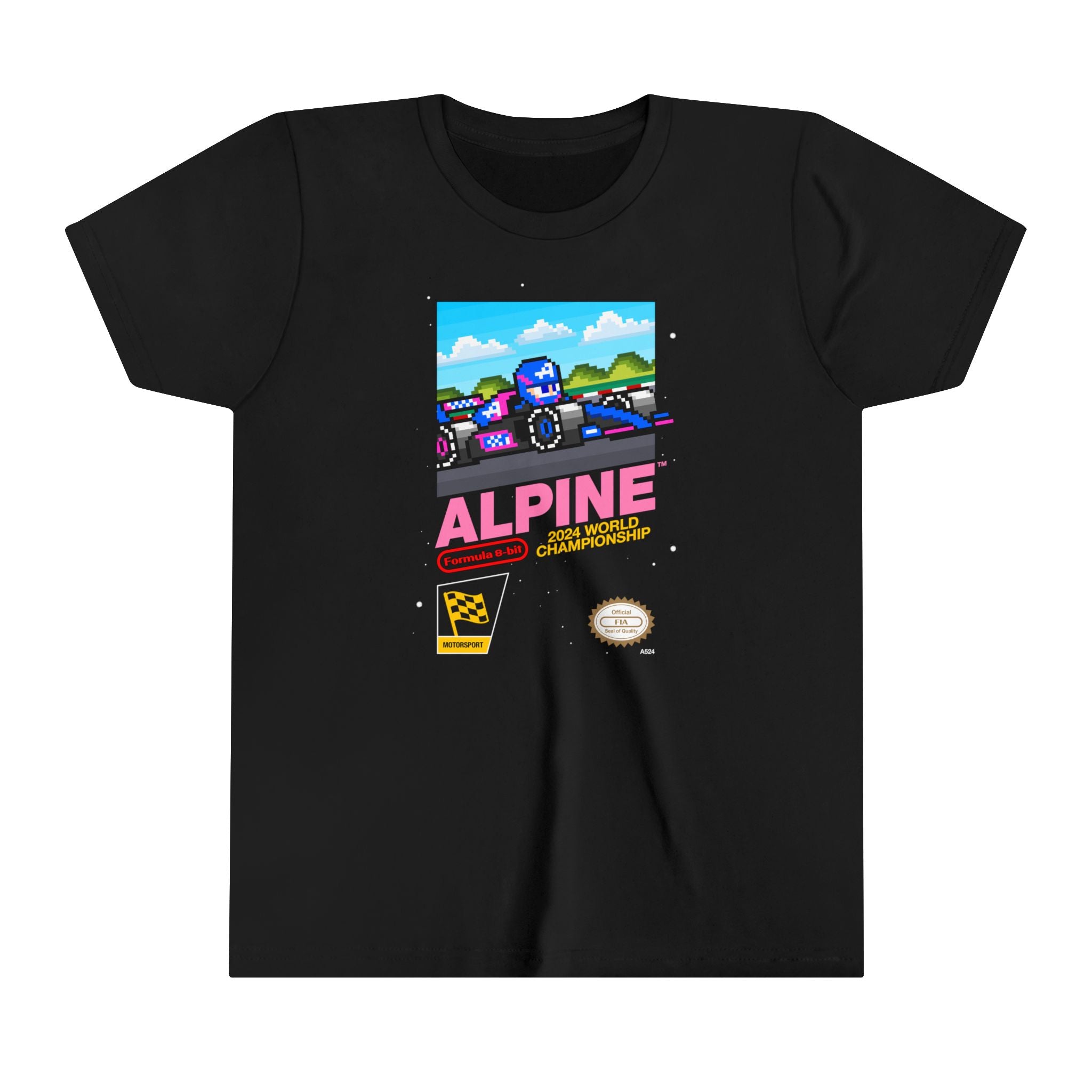 Alpine 8-bit Game Youth T-shirt