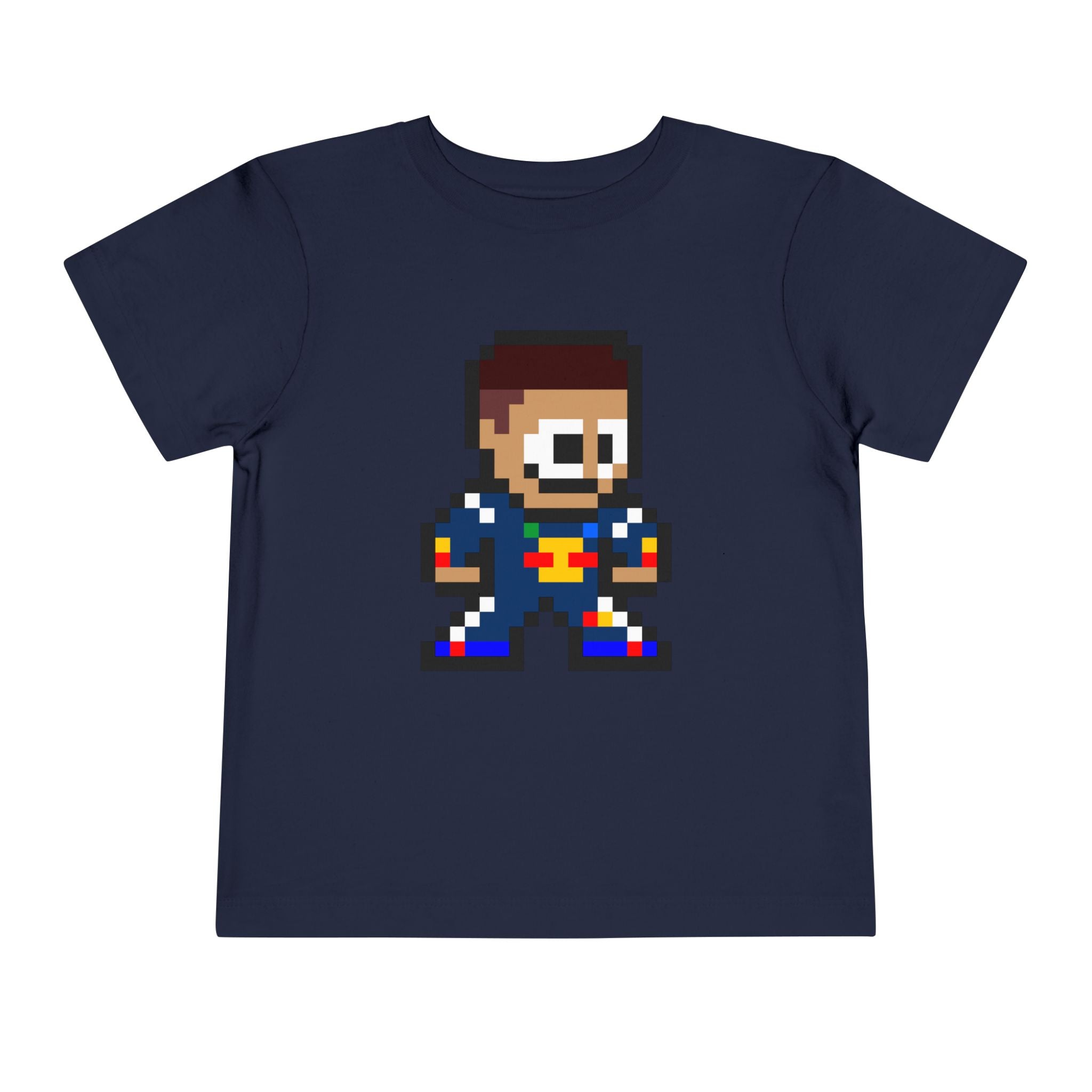 8-bit Isack Hadjar Toddler Tee