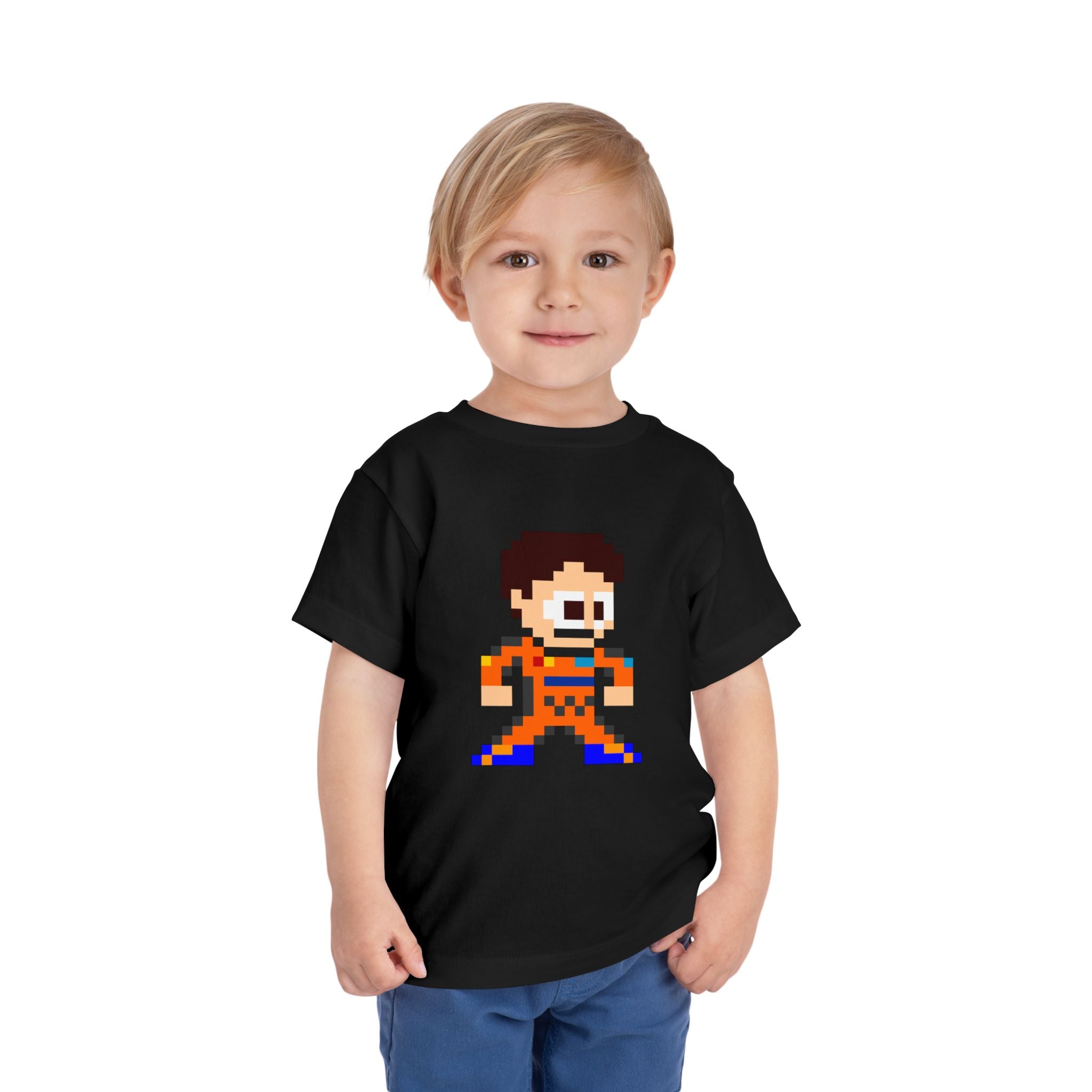 8-bit Oscar Piastri Toddler Tee