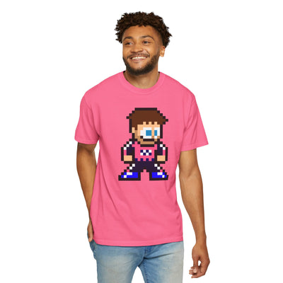 8-bit Pierre Gasly Adult Heavyweight 100% Cotton T-shirt