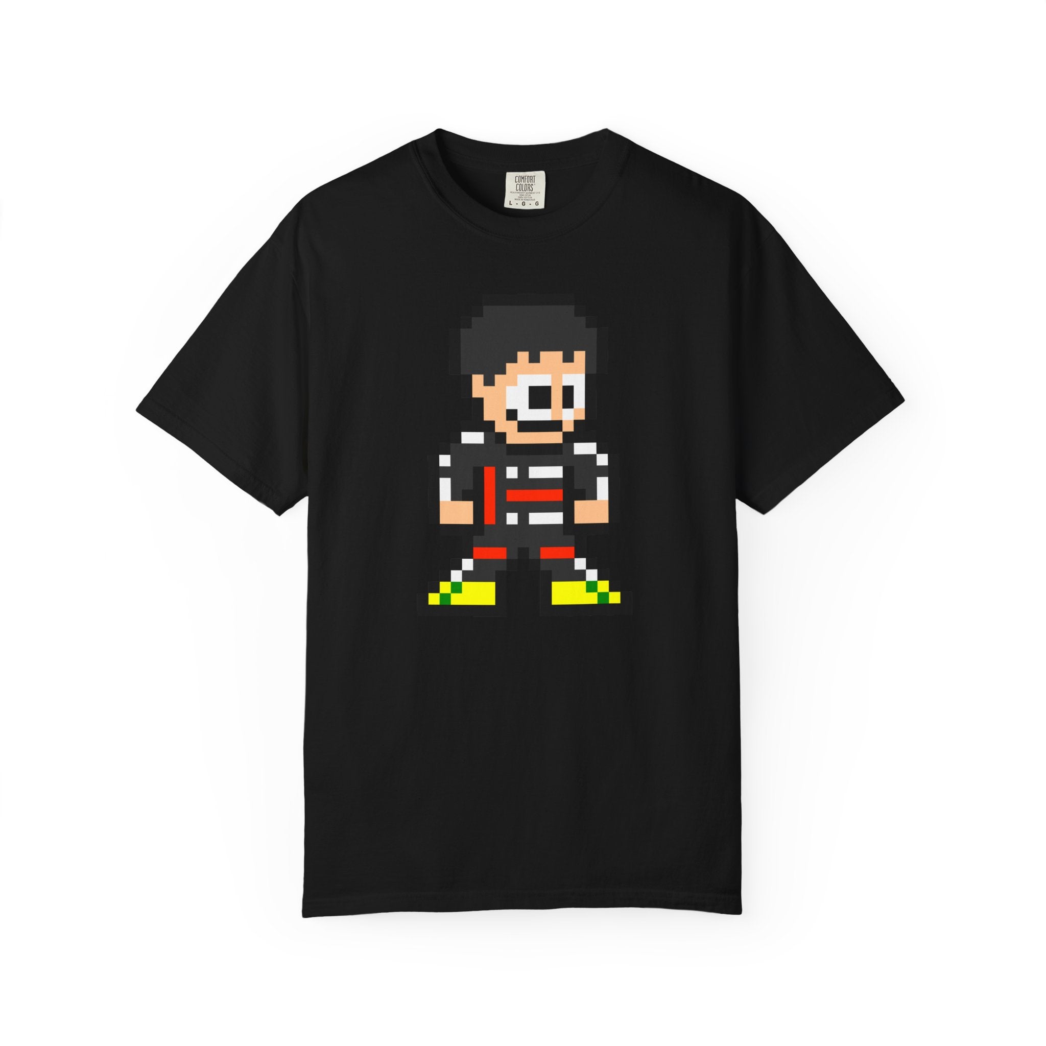 8-bit Gabriel Bortoleto Adult Heavyweight 100% Cotton T-shirt
